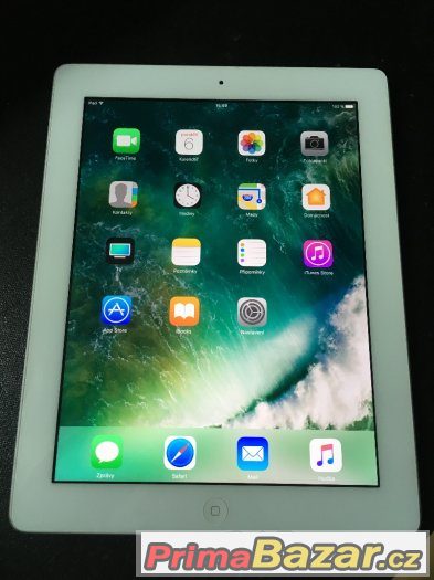 Apple iPad 4 16GB WiFi, bílý, pěkný stav, 3 měsíce záruka – fotografie 1