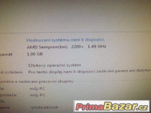 PC stolní 1,5 GHz, 1 GB RAM, DVD RW – fotografie 2