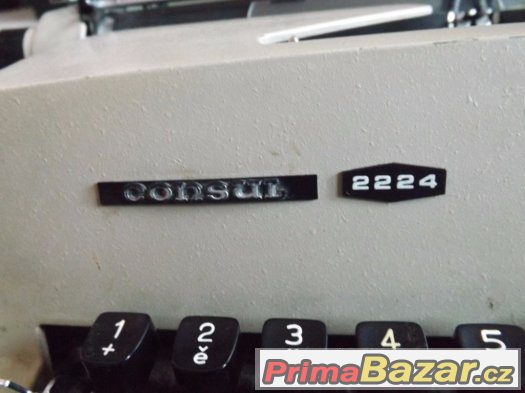 Psací stroj Consul – fotografie 3