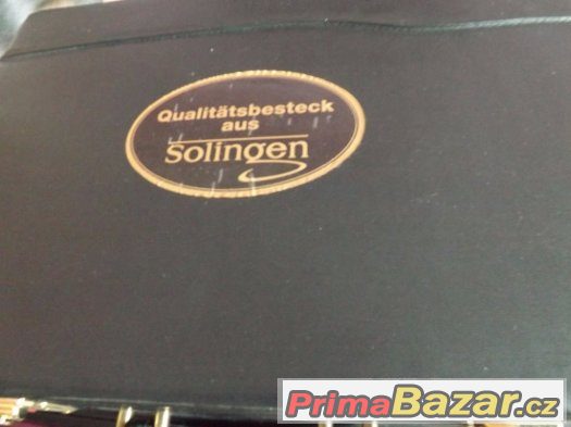Sada příborů SOLINGEN - pozlacená – fotografie 1