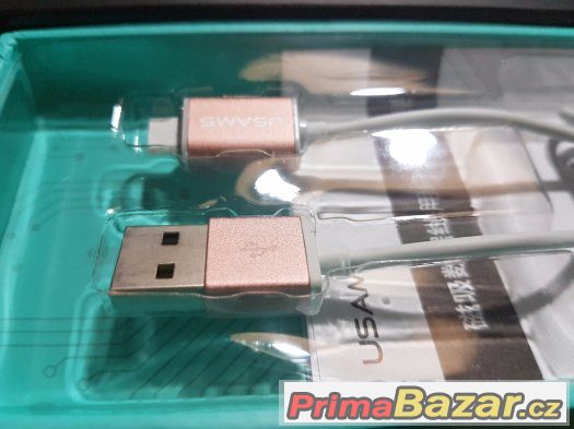 Magnetický nabíjecí a datový kabel s microUSB konektorem. – fotografie 4