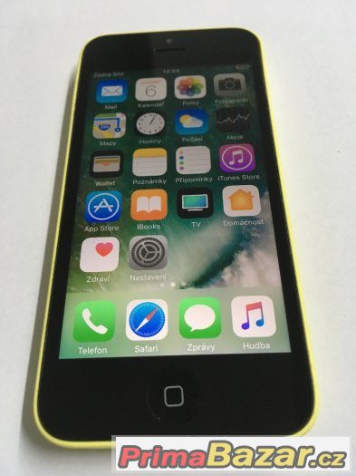 Apple iPhone 5C 16GB žlutý, pěkný stav, 3 měsíce záruka – fotografie 1