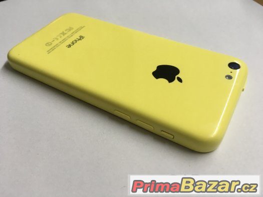 Apple iPhone 5C 16GB žlutý, pěkný stav, 3 měsíce záruka – fotografie 3