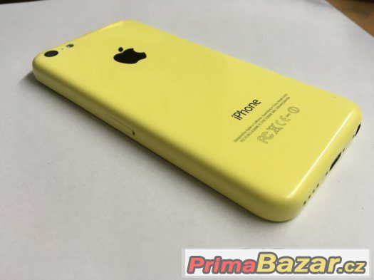 Apple iPhone 5C 16GB žlutý, pěkný stav, 3 měsíce záruka – fotografie 4