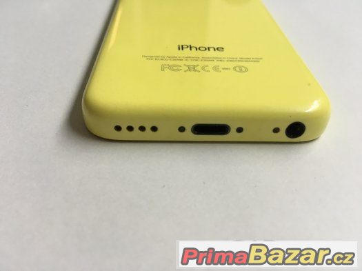 Apple iPhone 5C 16GB žlutý, pěkný stav, 3 měsíce záruka – fotografie 5
