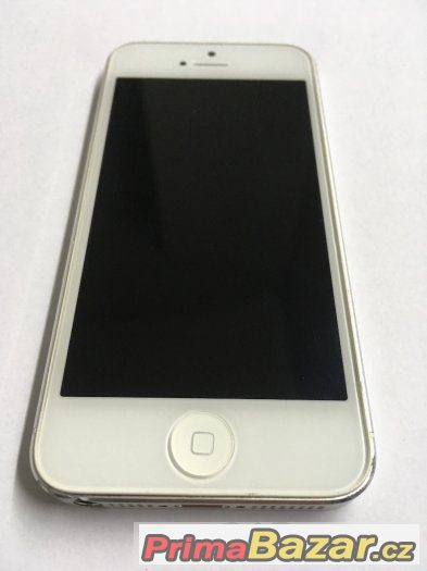 Apple iPhone 5 16GB bílý , 3 měsíce záruka, pěkný stav – fotografie 2