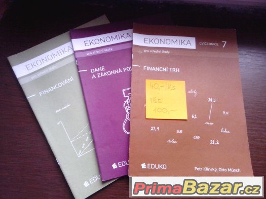 Ekonomika pracovní sešity – fotografie 1