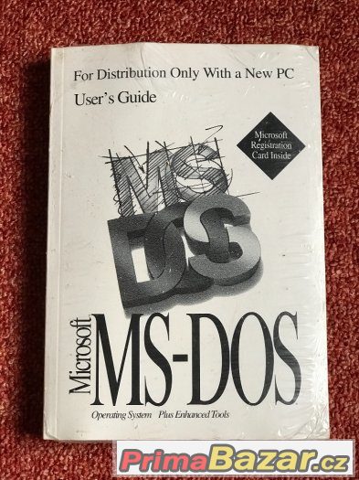 Origiální nerozbalená instalačka MS-DOS s licencí – fotografie 1