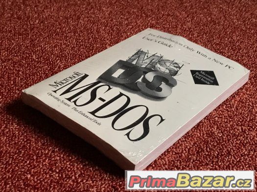 Origiální nerozbalená instalačka MS-DOS s licencí – fotografie 3