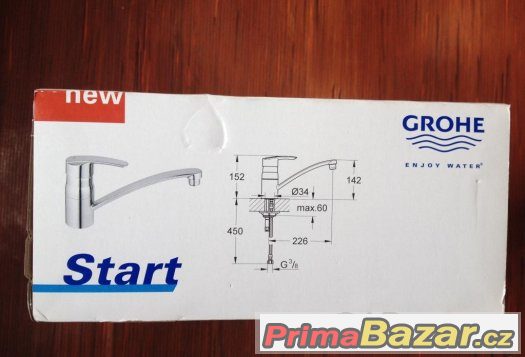 Vodovodní dřezová baterie Grohe start – fotografie 3