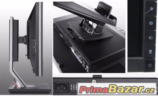 19" LCD Dell (DVI, 4x USB, otáčení pivot 0-90°), skvělý stav – fotografie 2