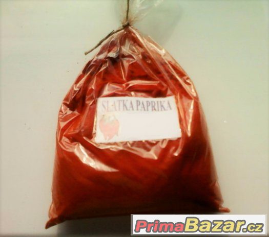 DOLNOZEMSKÁ PAPRIKA mletá červená paprika výjimečné kvality – fotografie 5
