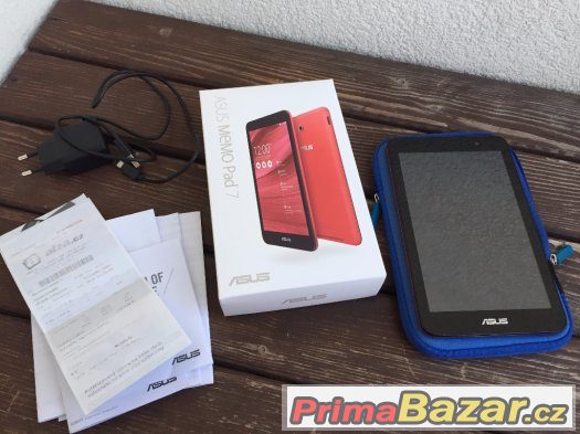 Tablet ASUS MeMO Pad 7 ME176CX 16 GB - červený ZÁRUKA – fotografie 1