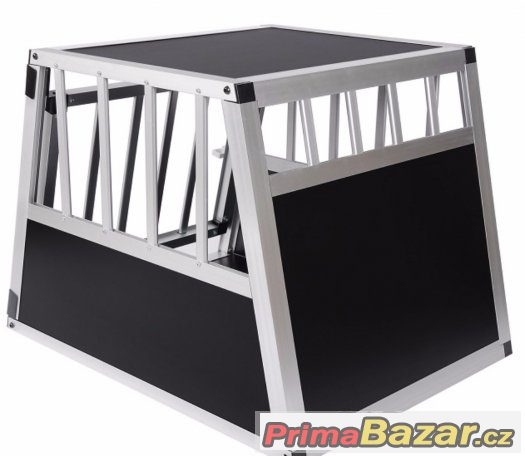 ALU transportní box/klec pro psa psy do auta – fotografie 5