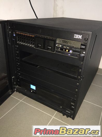 KOMPLET Server IBM x3650 M3 + RACK na kolečkách + UPS + KVM – fotografie 2