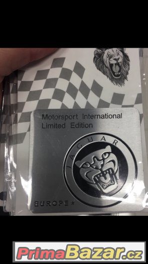 Hliníková samolepka JAGUAR MOTORSPORT – fotografie 1