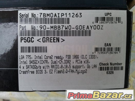 Asus P5GC – fotografie 5