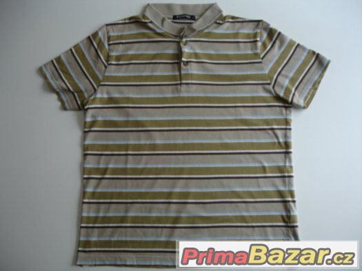 Pánské originální polo tričko od značky TOPMEN vel. L – fotografie 1