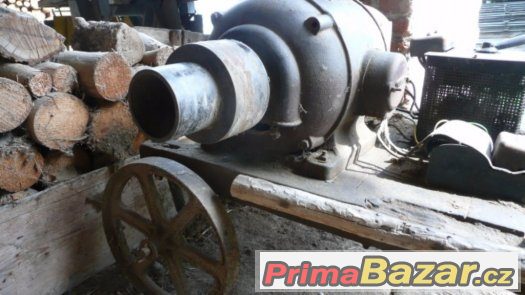 PRAGA,historický stabilní elektromotor – fotografie 5