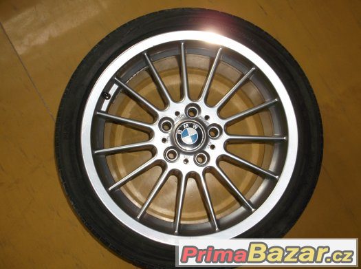 ORIGINAL BMW 18 PALCOVA KOLA+PNEU STYLE 32 TOP STAV – fotografie 2