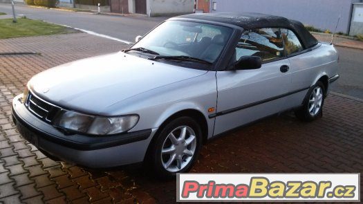 Vyměním-Saab 900 S cabrio 2.0i ,R.V.1995 – fotografie 3