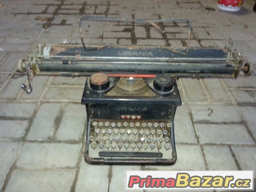 Starožitný psací stroj Urania – fotografie 1