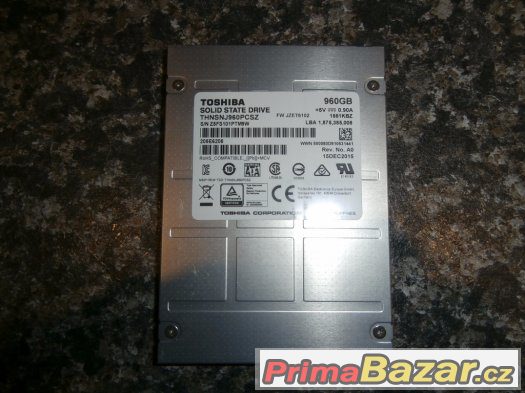 Prodám 960 GB SSD (Toshiba HK3R2 960 GB) – fotografie 1