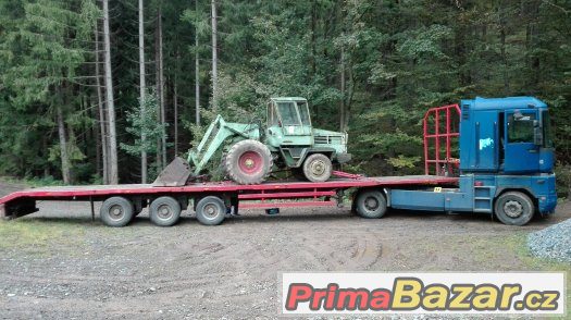 Traktorbagr, smykový nakladač, rýpadlo, dumper – fotografie 1