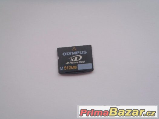 Prodám Olympus XD karta 512MB jednou použitá – fotografie 1