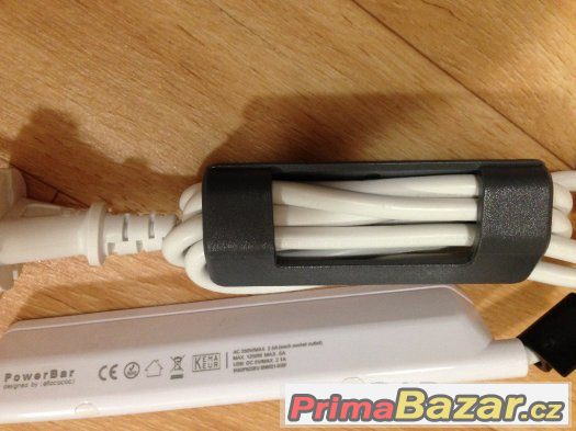 Prodlužovací kabel  220V + 2x USB – fotografie 4