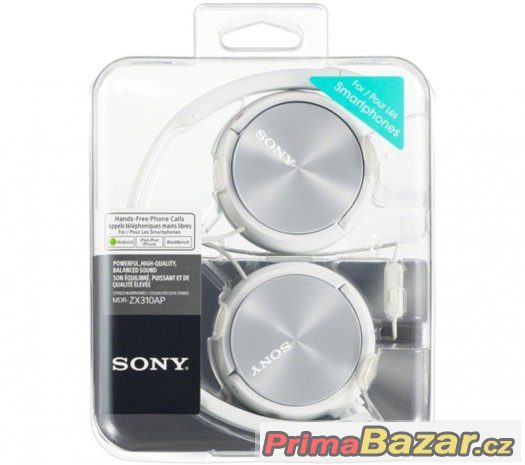 Sluchátka na uši zn. Sony MDR-ZX - Nové – fotografie 1