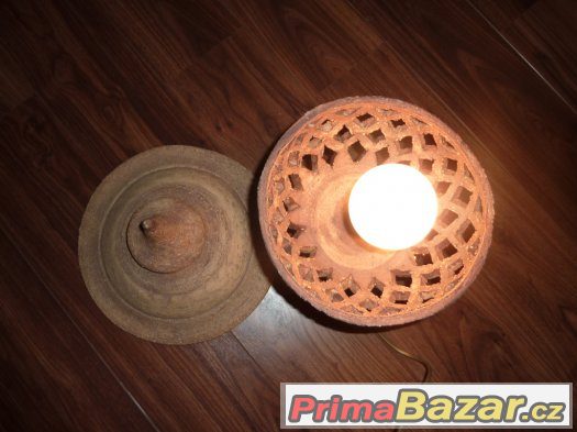 Prodám keramickou dekorační lampu – fotografie 4