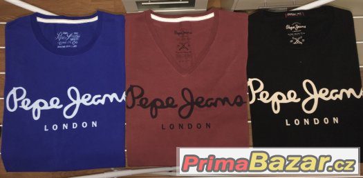 Pepe Jeans tričká NOVÉ – fotografie 1