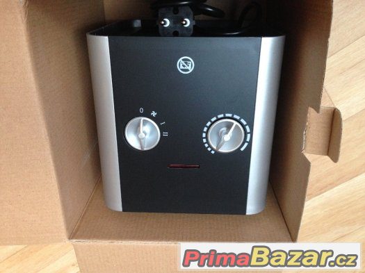 Teplovzdušný konvektor Conrad PTC Cube, 750/1500 W – fotografie 3