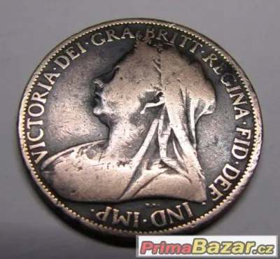 Mince – britská pence – 1900