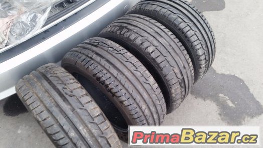 sada pneu DUNLOP 215/55/R16 se vzorkem cca 5,5mm – fotografie 1