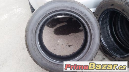 sada pneu DUNLOP 215/55/R16 se vzorkem cca 5,5mm – fotografie 2