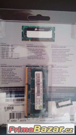 Ramaxel 1GB PC3-10600 DDR3-1333Hz – fotografie 1