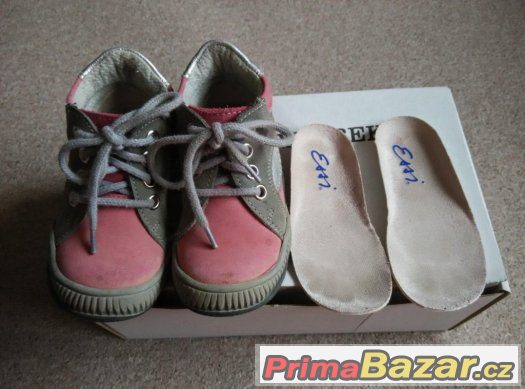 Celorocni celokozene boty Essi vel.21, 13cm – fotografie 1