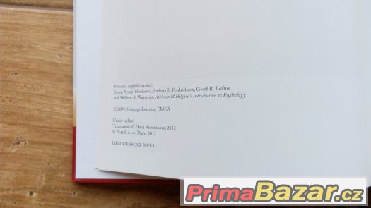 Psychologie Atkinsonové a Hilgarda – fotografie 5