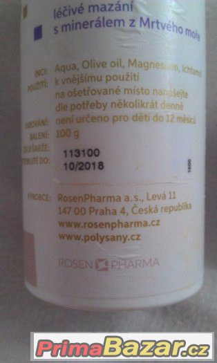 Polysanová maska RosenPharma při léčbě akné a ekzému – fotografie 4