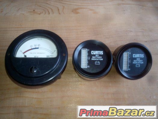 Indikátor stavu vybíjení baterie 24V, 80V.  Kapacitoměr. – fotografie 1