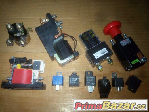 Stykač 12V, 24V, 48V... contactor, relé ... – fotografie 2