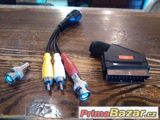 REDUKCE SCART-3 CINCH AUDIO VIDEO – fotografie 1