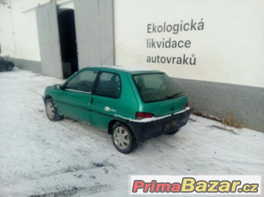 Peugeot 106 1.0 typ motoru CDY rok 1995 – fotografie 2
