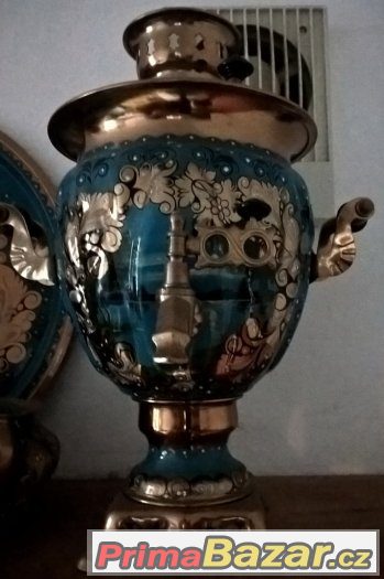Ručně Malovaný Samovar – fotografie 1