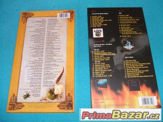 CD BOX -AC/DC + BOX - AEROSMITH – fotografie 2