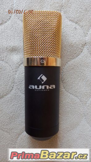 Prodám Studiový mikrofon Auna MIC-900BG / Jako nový – fotografie 2
