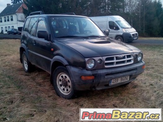 4X4 FORD MAVERICK ROK 98 EKO ZAPLACENO TK PLATNÁ – fotografie 1