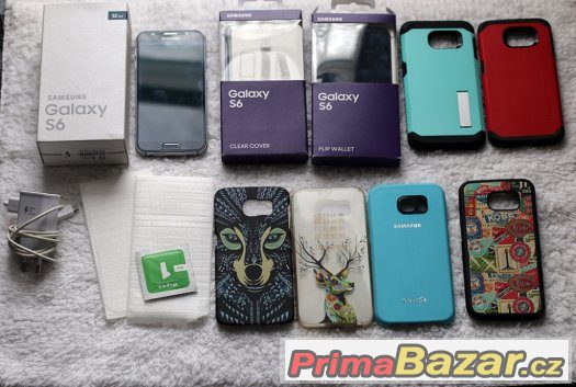 Prodám či vyměním Samsung Galaxy S6 + spoustu příslušenství – fotografie 1